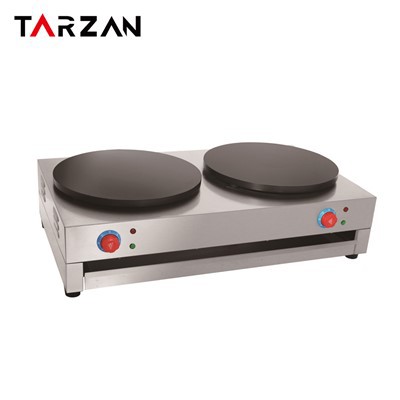 Tvöfaldur Gas Crepe Maker